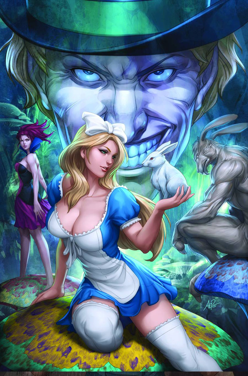 Grimm Fairy Tales Presents: Alice in Wonderland tpb.